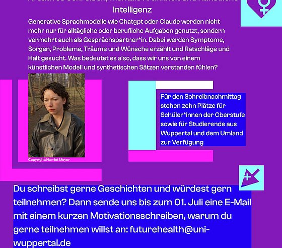 Schreibwerkstatt Josefina Soppa: KI und mentale Gesundheit