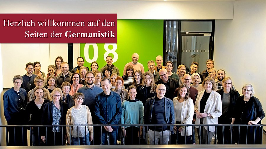Gruppenbild der Germanistik