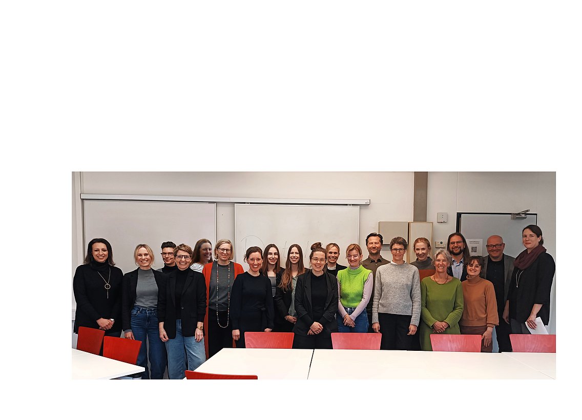 Gruppenfoto der Mitglieder des Teilfaches Didaktik der deutschen Sprache und Literatur