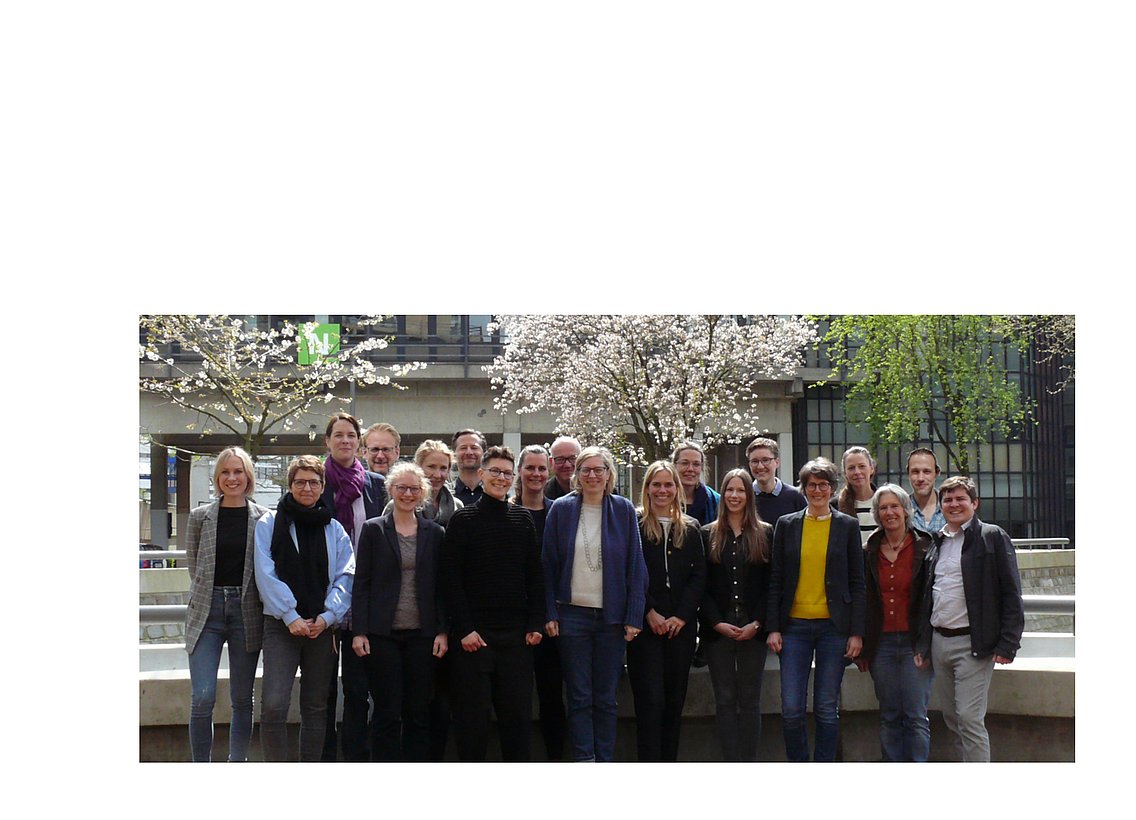 Gruppenfoto der Mitglieder des Teilfachs Didaktik der deutschen Sprache und Literatur